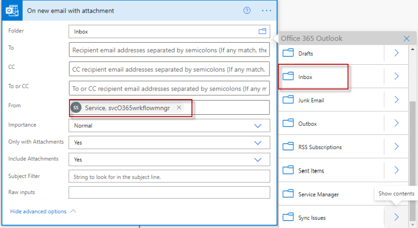 Saving Email Attachments in SharePoint